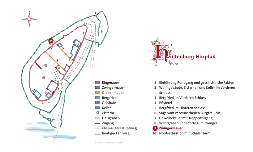 Hiltenburg-Hörpfad, Plan Hörstation 9