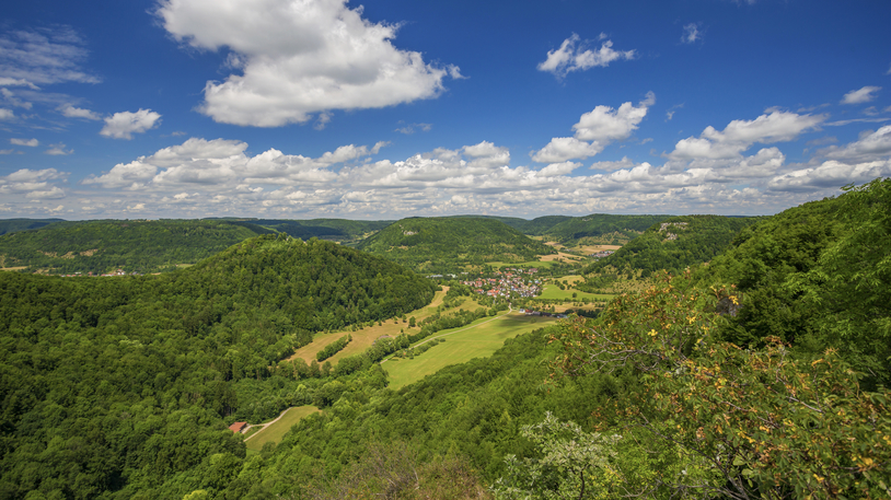 Blick vom Badfels