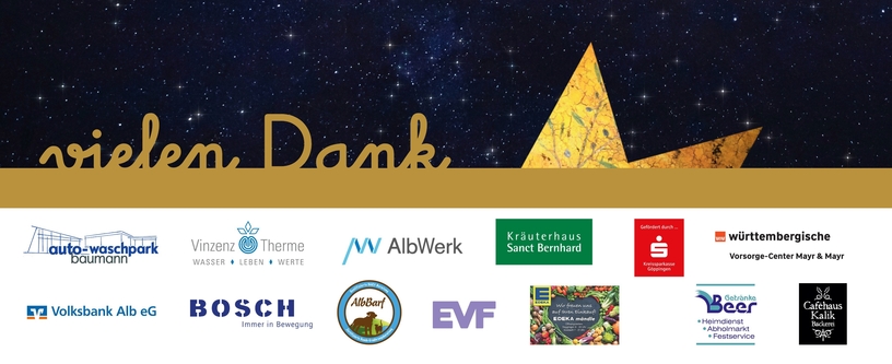 Die Unterstützer der 10. Bad Ditzenbacher Kunstnacht